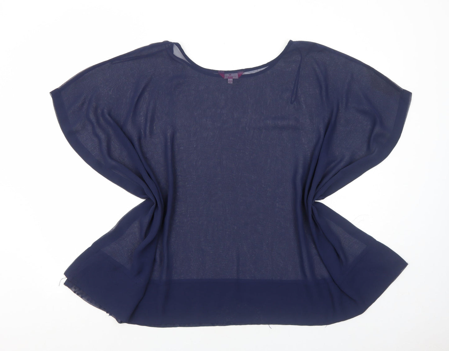 Womens UK Size 16 Together Blue Basic Blouse