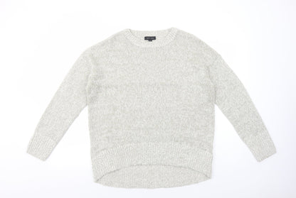 Womens UK Size M New Look Grey Pullover Jumper