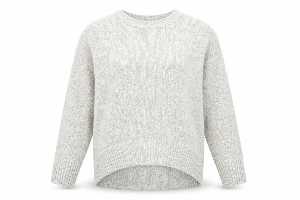 Womens UK Size M New Look Grey Pullover Jumper