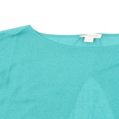 Womens UK Size 16 Monsoon Green Basic Blouse