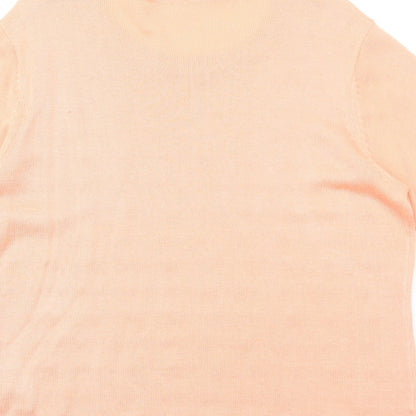 Womens UK Size 16 Preworn Pink Pullover Jumper
