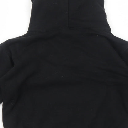 Famona Boys Black Cotton Pullover Hoodie Size 7-8 Years Pullover - Infinite Army