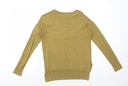 Womens UK Size 8 Atmosphere Green Pullover Jumper