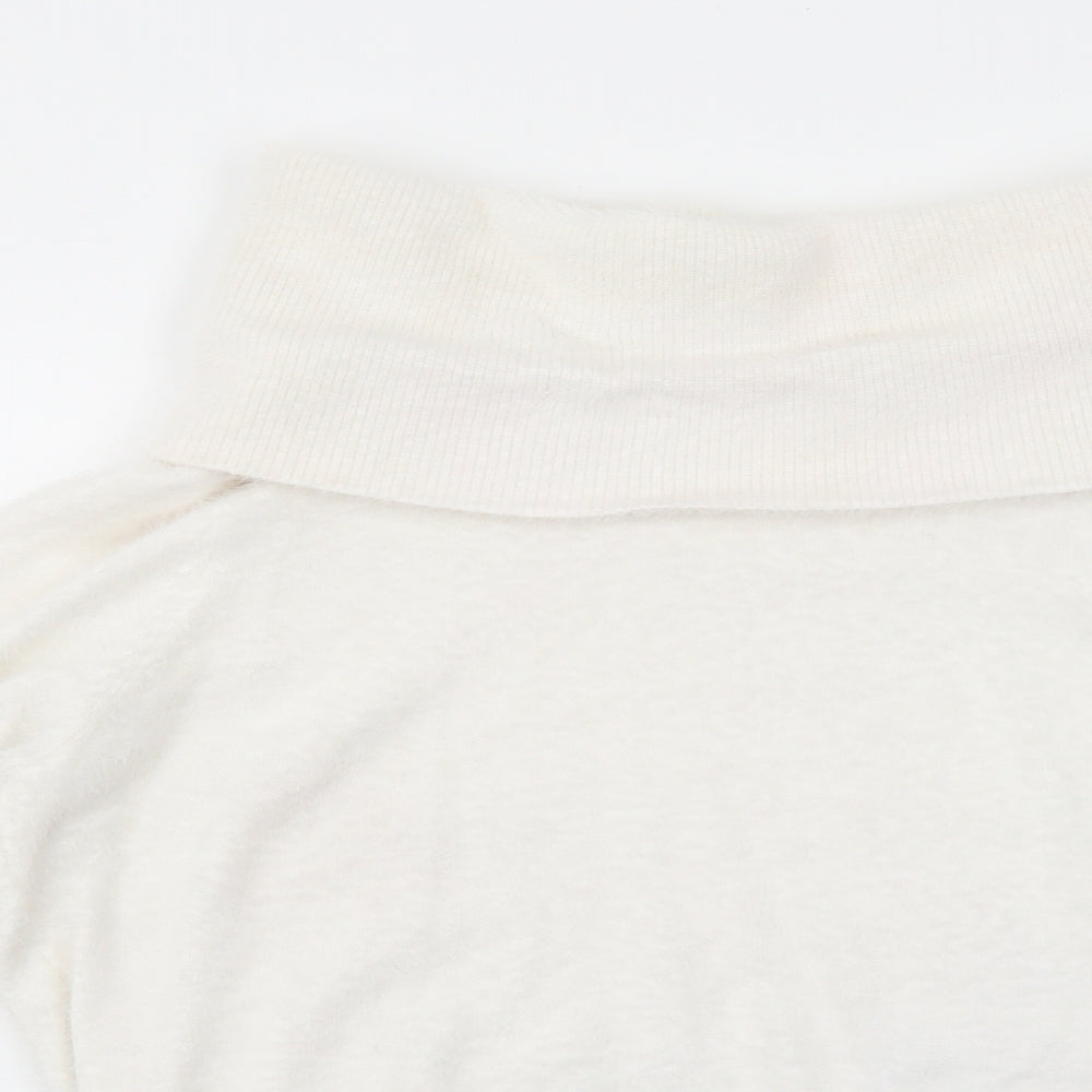 Womens UK Size XL Klass White Pullover Jumper