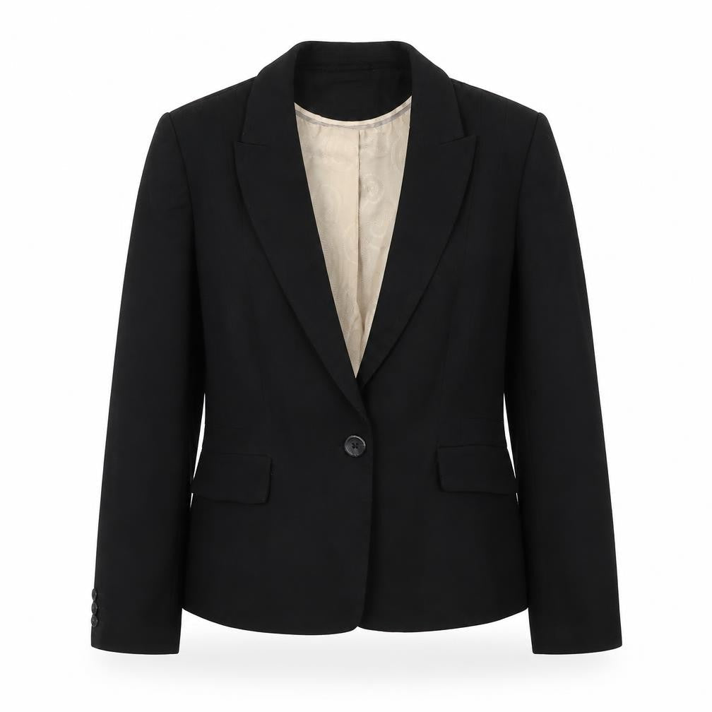 Womens UK Size 12 Marks and Spencer Regular Black Blazer