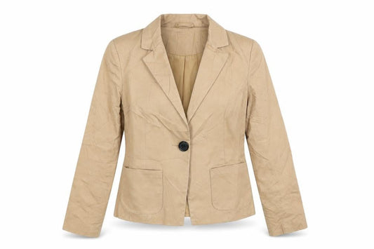 Womens UK Size 8 George Regular Beige Blazer