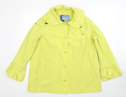 Womens UK Size 18 Per Una Yellow Jacket
