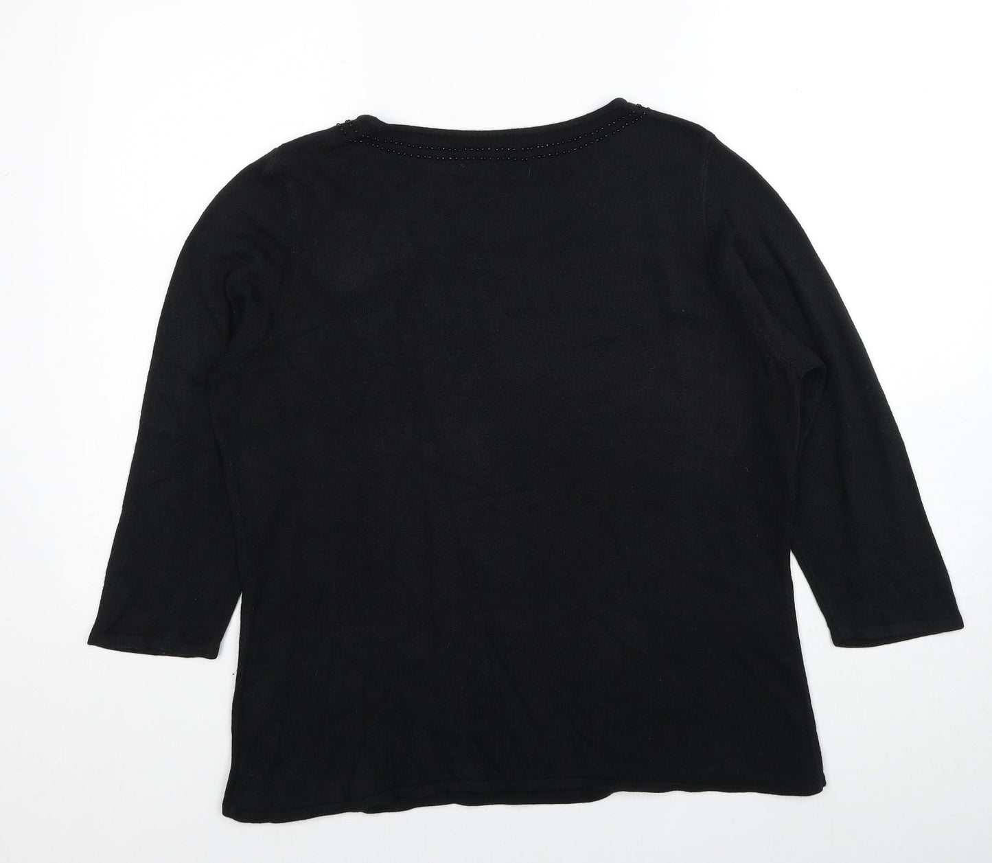 Womens UK Size 20 Berkertex Black Pullover Jumper