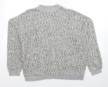 Womens UK Size 12 Atmosphere Grey Pullover Jumper
