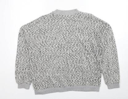 Womens UK Size 12 Atmosphere Grey Pullover Jumper