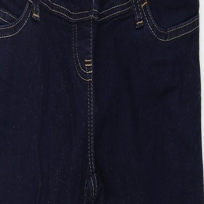 NEXT Womens Blue Cotton Skinny Jeans Size 8 Regular