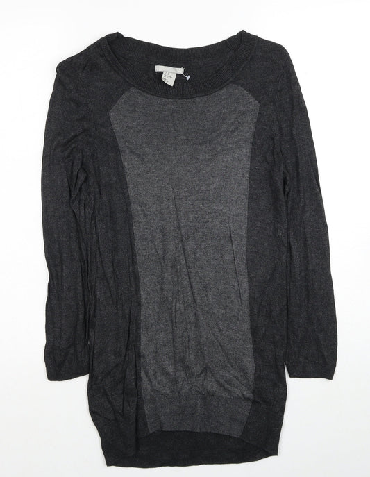 Womens UK Size S H&M Grey Pullover Jumper