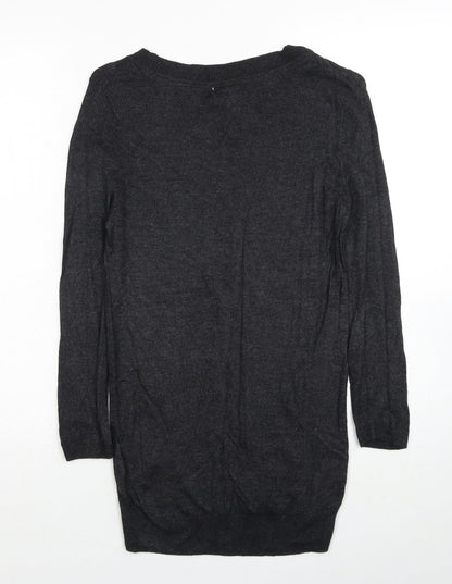 Womens UK Size S H&M Grey Pullover Jumper