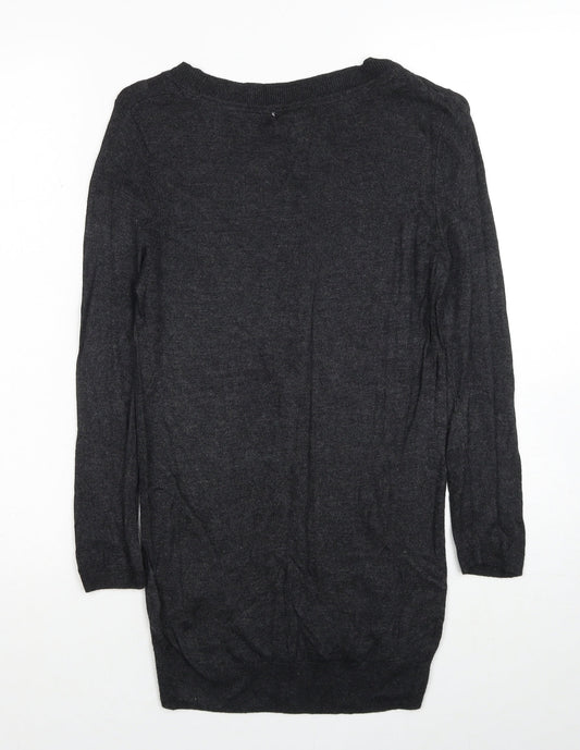 Womens UK Size S H&M Grey Pullover Jumper