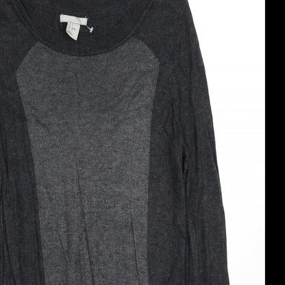 Womens UK Size S H&M Grey Pullover Jumper