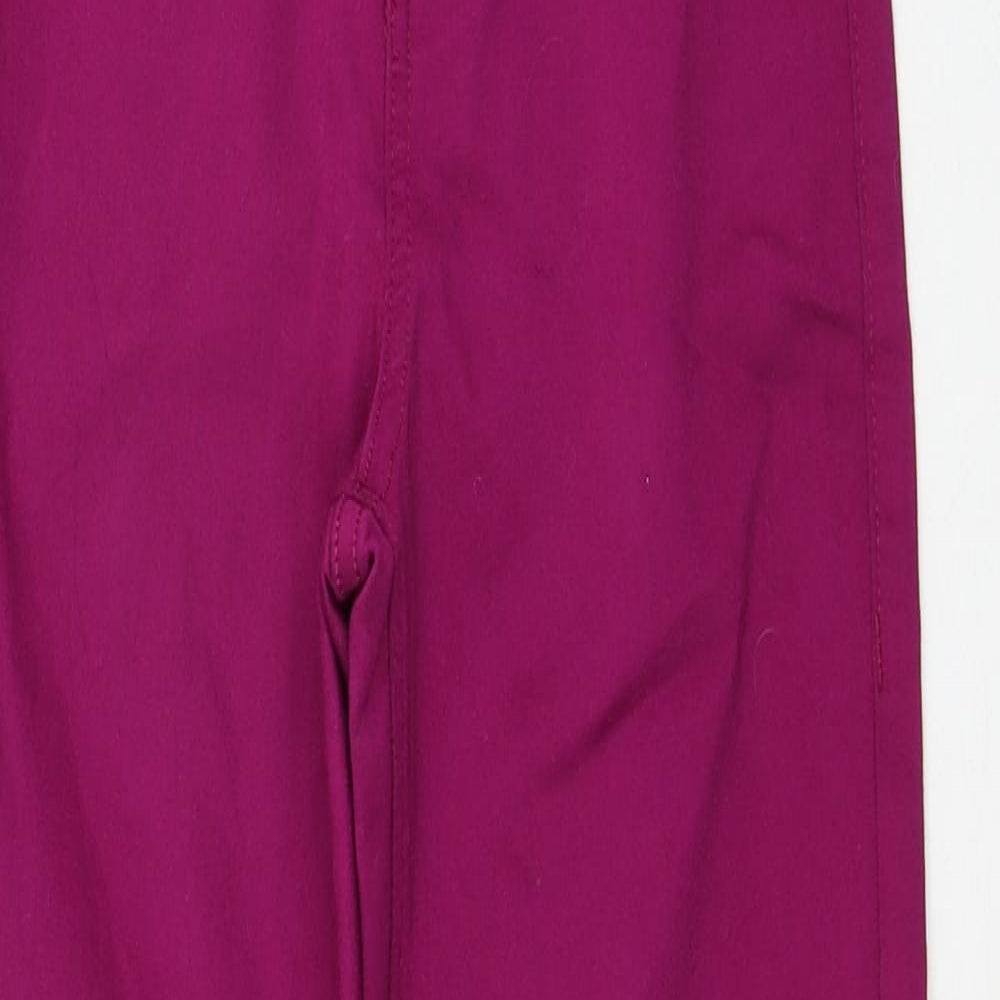 Womens UK Size 8 Marks and Spencer Regular Fit Skinny Purple Jeans
