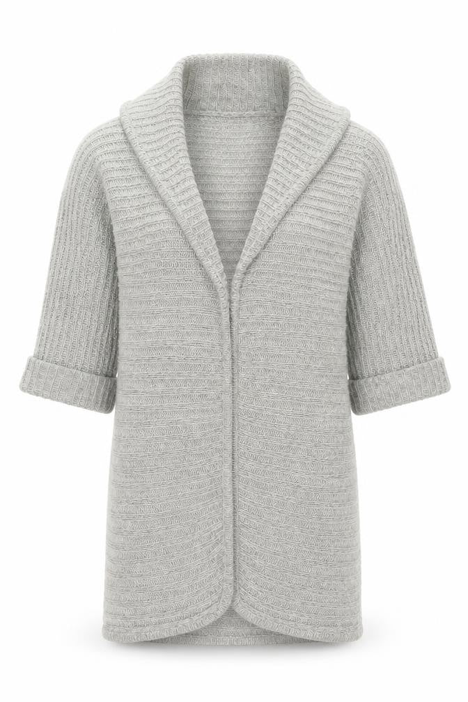 Womens UK Size S VILA Grey Cardigan Jumper