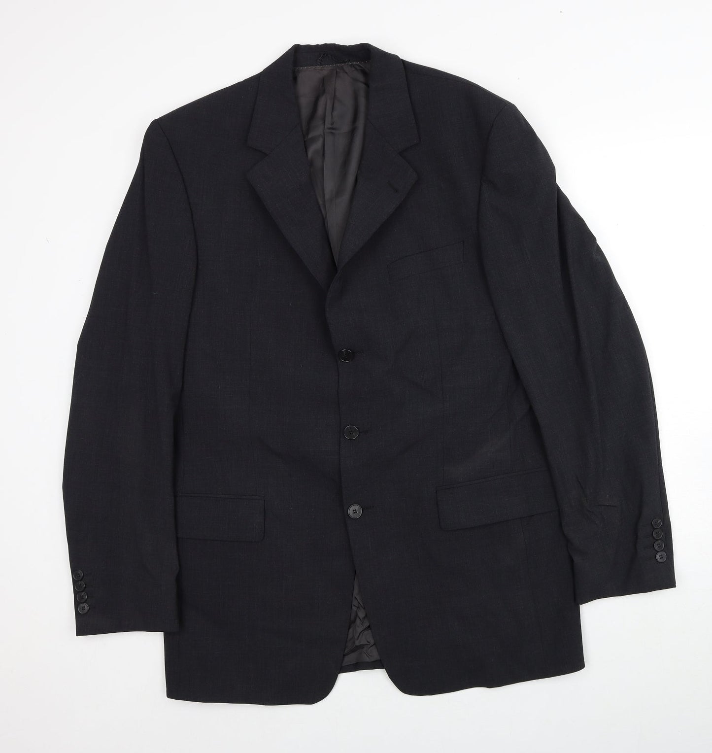 Mens UK Size 38 BARUTTI Regular Grey Suit Jacket