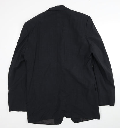 Mens UK Size 38 BARUTTI Regular Grey Suit Jacket