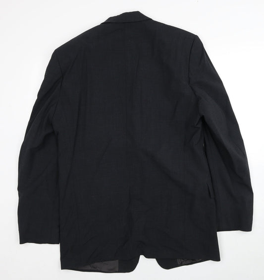 Mens UK Size 38 BARUTTI Regular Grey Suit Jacket