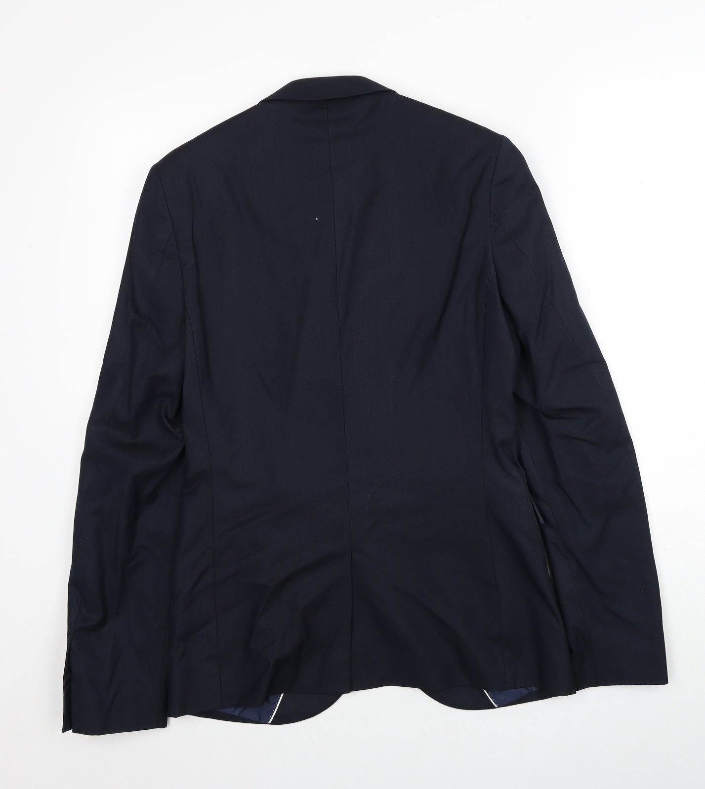 Mens UK Size 36 Topman Regular Blue Suit Jacket