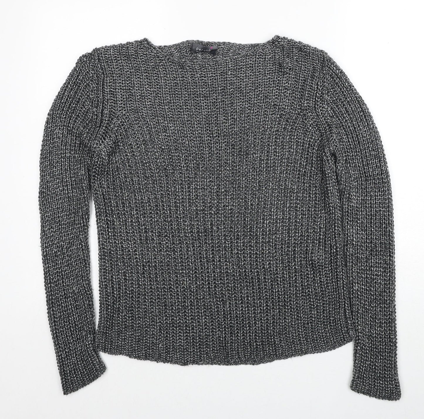 Womens UK Size 14 Marks and Spencer Grey Pullover Jumper