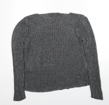 Womens UK Size 14 Marks and Spencer Grey Pullover Jumper