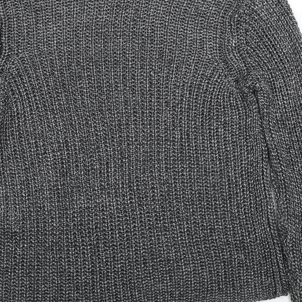 Womens UK Size 14 Marks and Spencer Grey Pullover Jumper