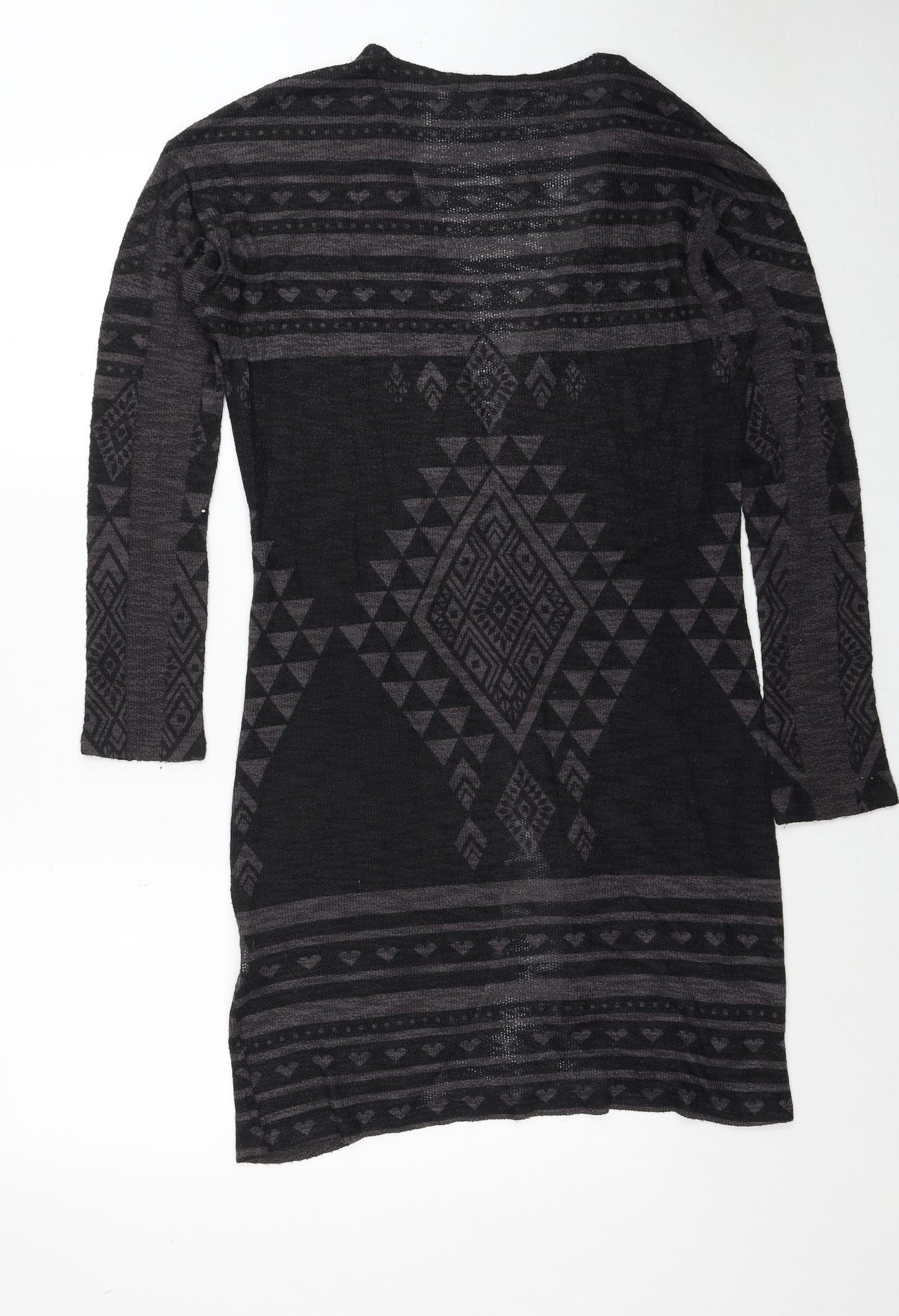 Womens UK Size S Ginger G Black Cardigan Jumper