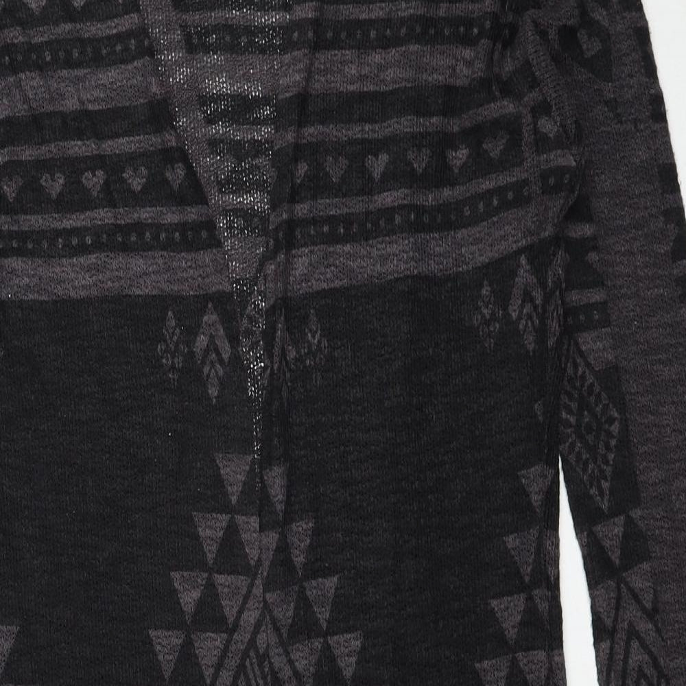 Womens UK Size S Ginger G Black Cardigan Jumper