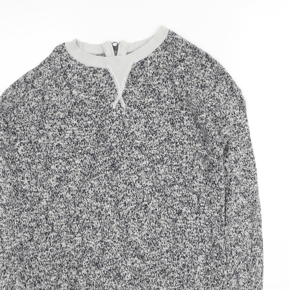 Womens UK Size 6 NEXT Grey Pullover Jumper