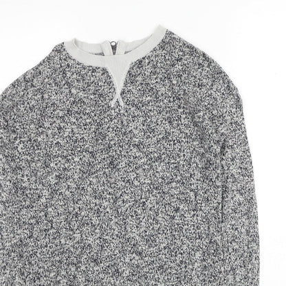 Womens UK Size 6 NEXT Grey Pullover Jumper