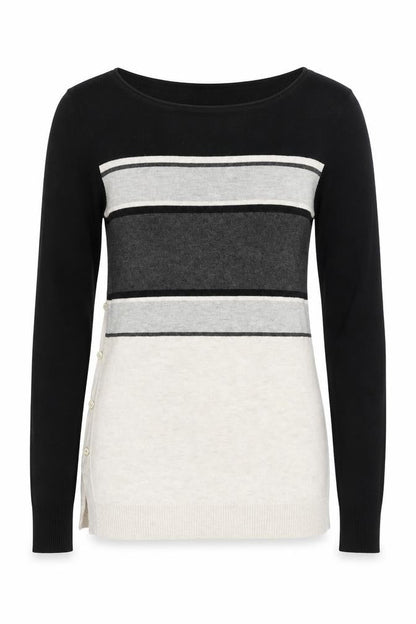 Womens UK Size 10 M&Co Multicoloured Pullover Jumper