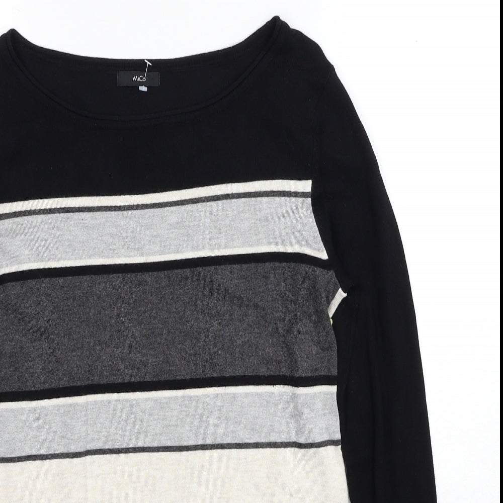 Womens UK Size 10 M&Co Multicoloured Pullover Jumper