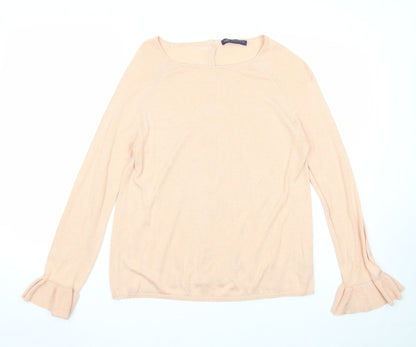 Womens UK Size 10 Marks and Spencer Pink Pullover Jumper