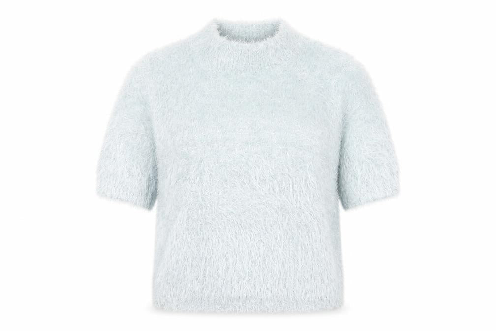 Womens UK Size M Papaya Silver Pullover Jumper