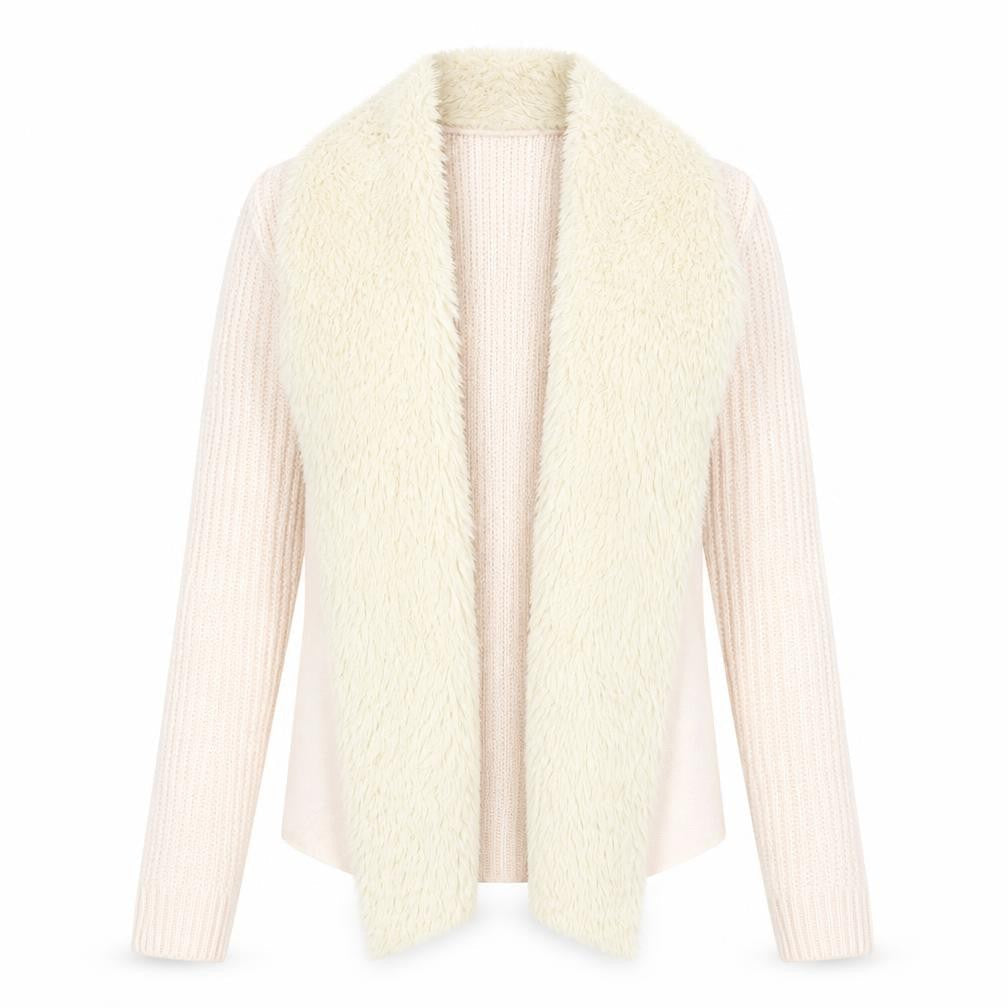 Womens UK Size S Marks and Spencer Ivory Cardigan Jumper