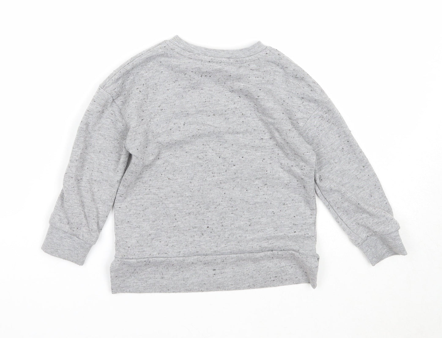 George Boys Grey Polyester Pullover Sweatshirt Size 2-3 Years Pullover