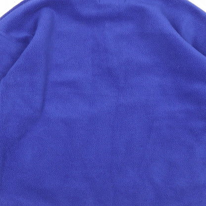 Used.Co Sport Womens Blue Polyester Pullover Sweatshirt Size S - Quarter-Zip