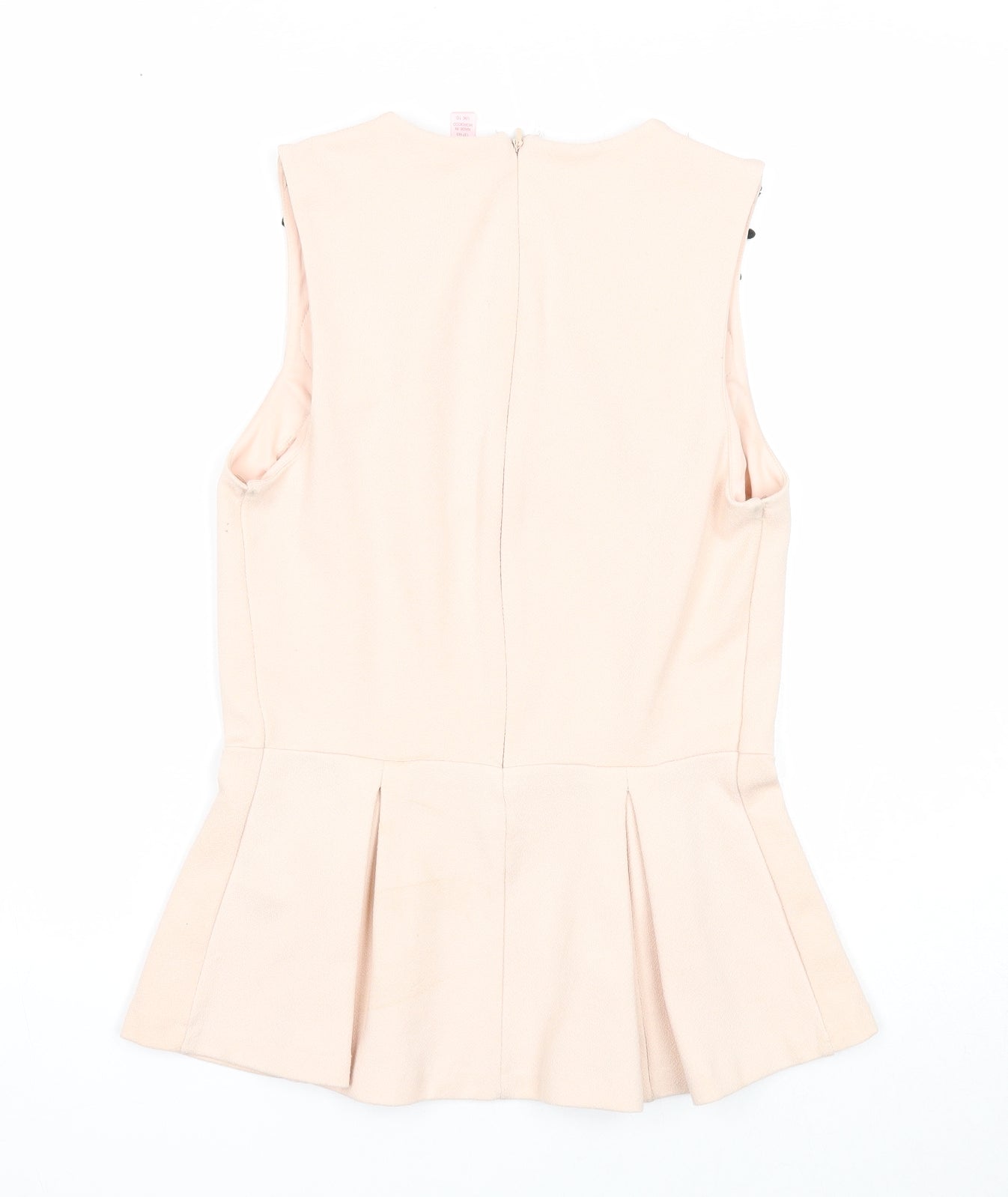 Womens UK Size 10 Lipsy Pink Basic Blouse