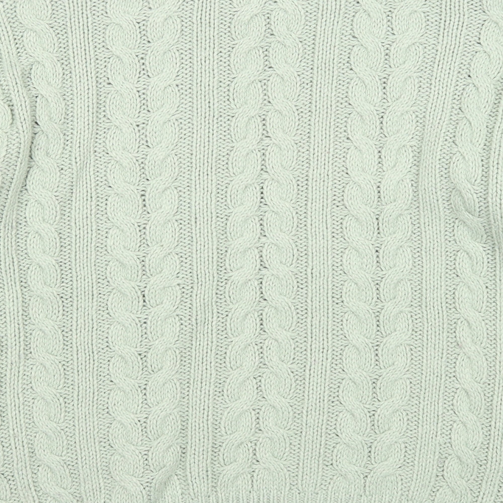 Womens UK Size 4 Atmosphere Green Pullover Jumper