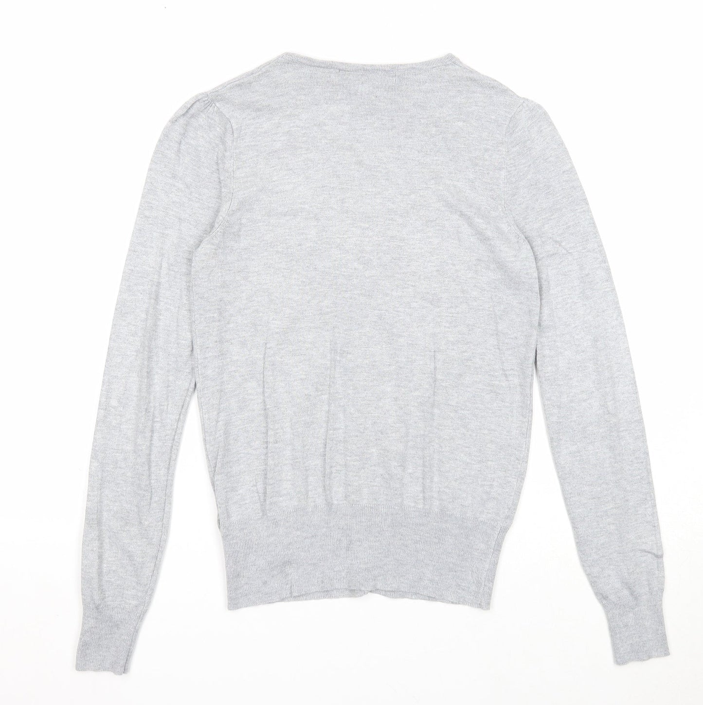 Womens UK Size 6 Marks and Spencer Grey Cardigan Jumper