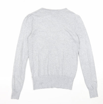 Womens UK Size 6 Marks and Spencer Grey Cardigan Jumper