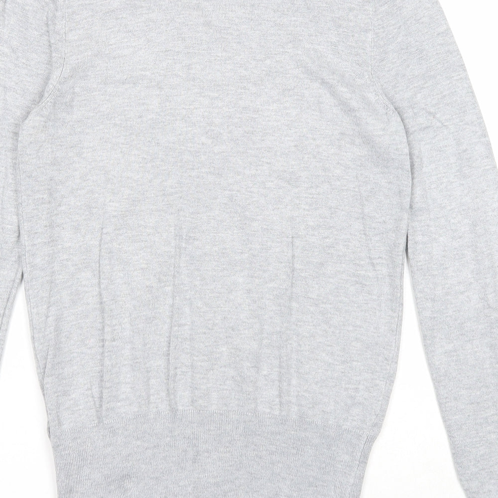Womens UK Size 6 Marks and Spencer Grey Cardigan Jumper