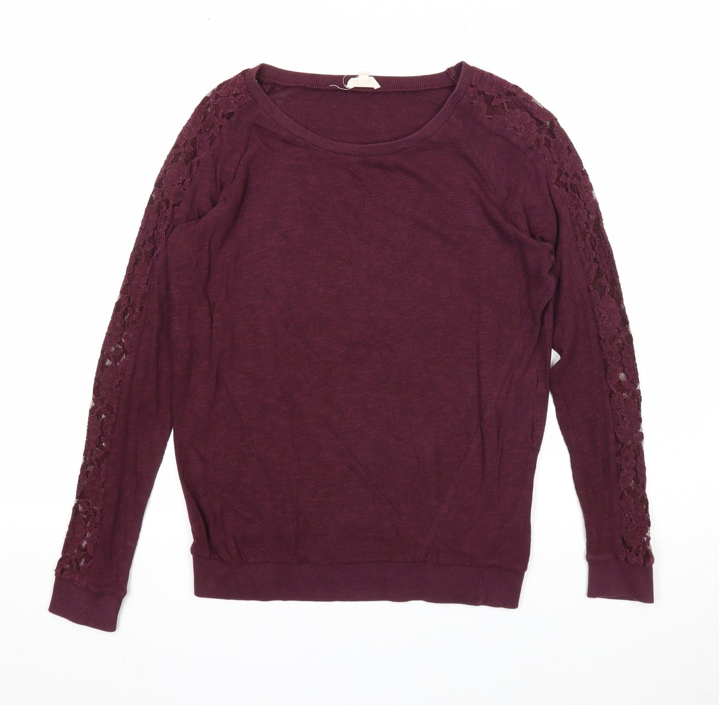 Womens UK Size 8 New Look Purple Pullover Jumper