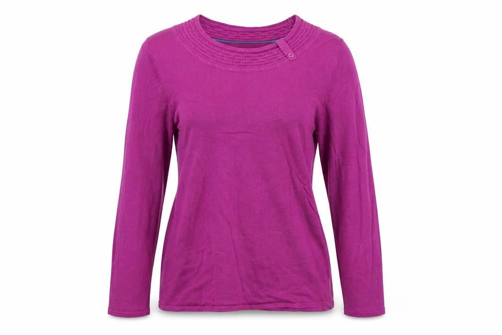Womens UK Size S Sky Designs Purple Pullover Jumper