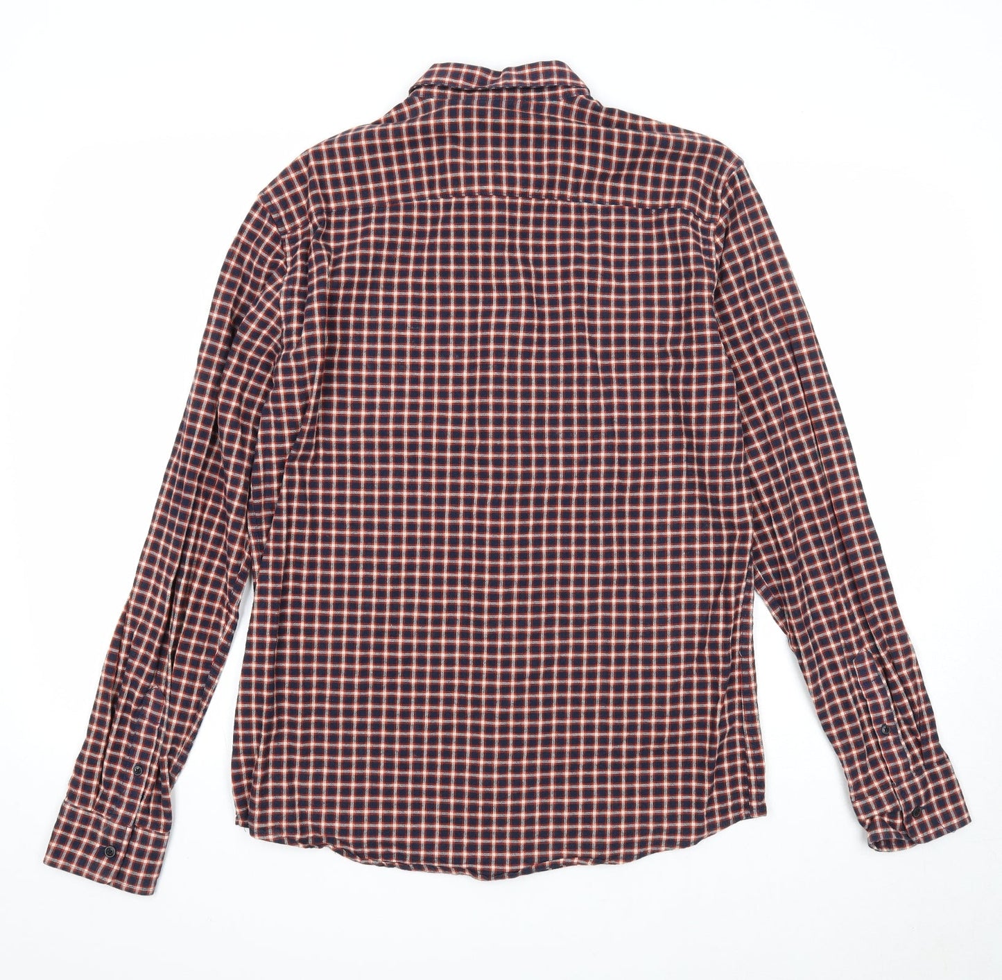 Mens UK Size L ONLY & SONS Multicoloured  Button-Up Long Sleeve Casual Shirt