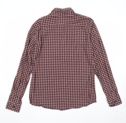 Mens UK Size L ONLY & SONS Multicoloured  Button-Up Long Sleeve Casual Shirt