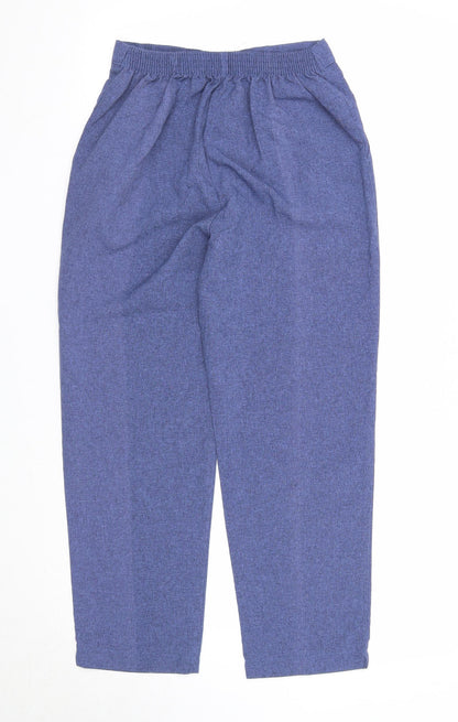Womens UK Size 10 Emma Collection Regular Fit  Blue Trousers
