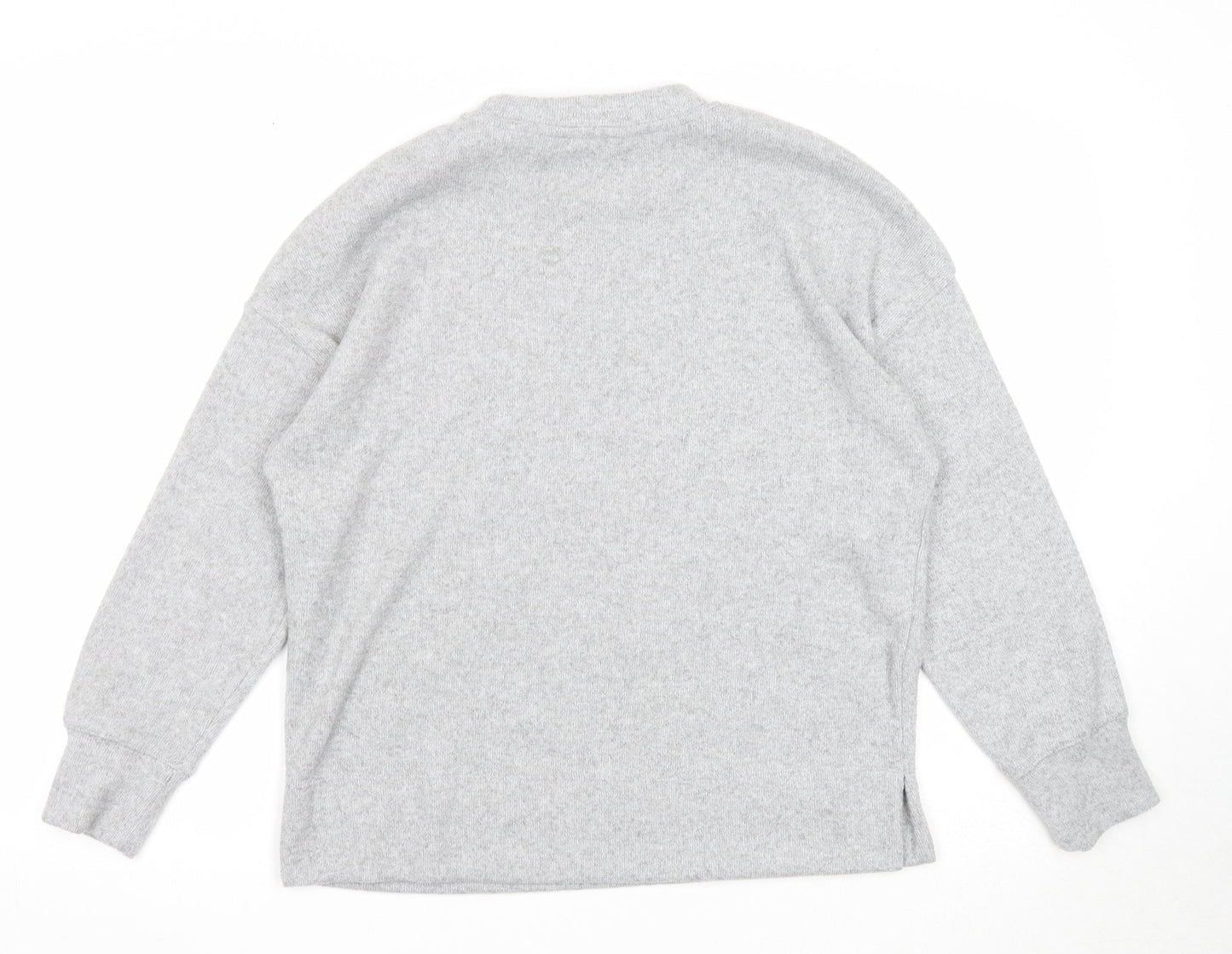 Womens UK Size 10 F&F Grey Pullover Jumper